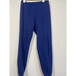 Vtg 90s USA Olympics Mens Medium Cuffed Sweatpants Joggers Blue Made In USA